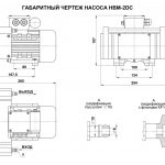 Мембранный вакуумный насос для откачки паров серной и соляной кислоты нвм-2DС